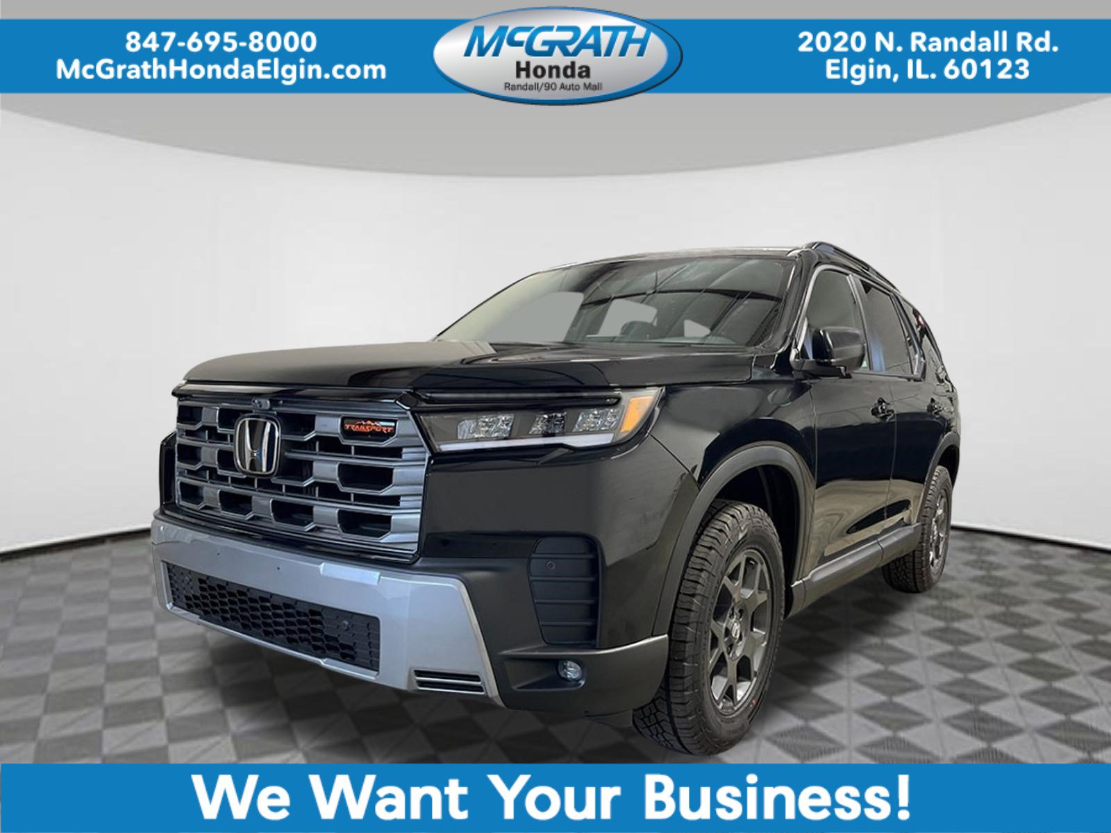 New 2026 Honda Pilot TrailSport