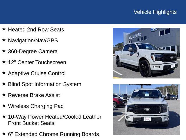 Certified 2024 Ford F150 Lariat w/ Equipment Group 502A High image 23