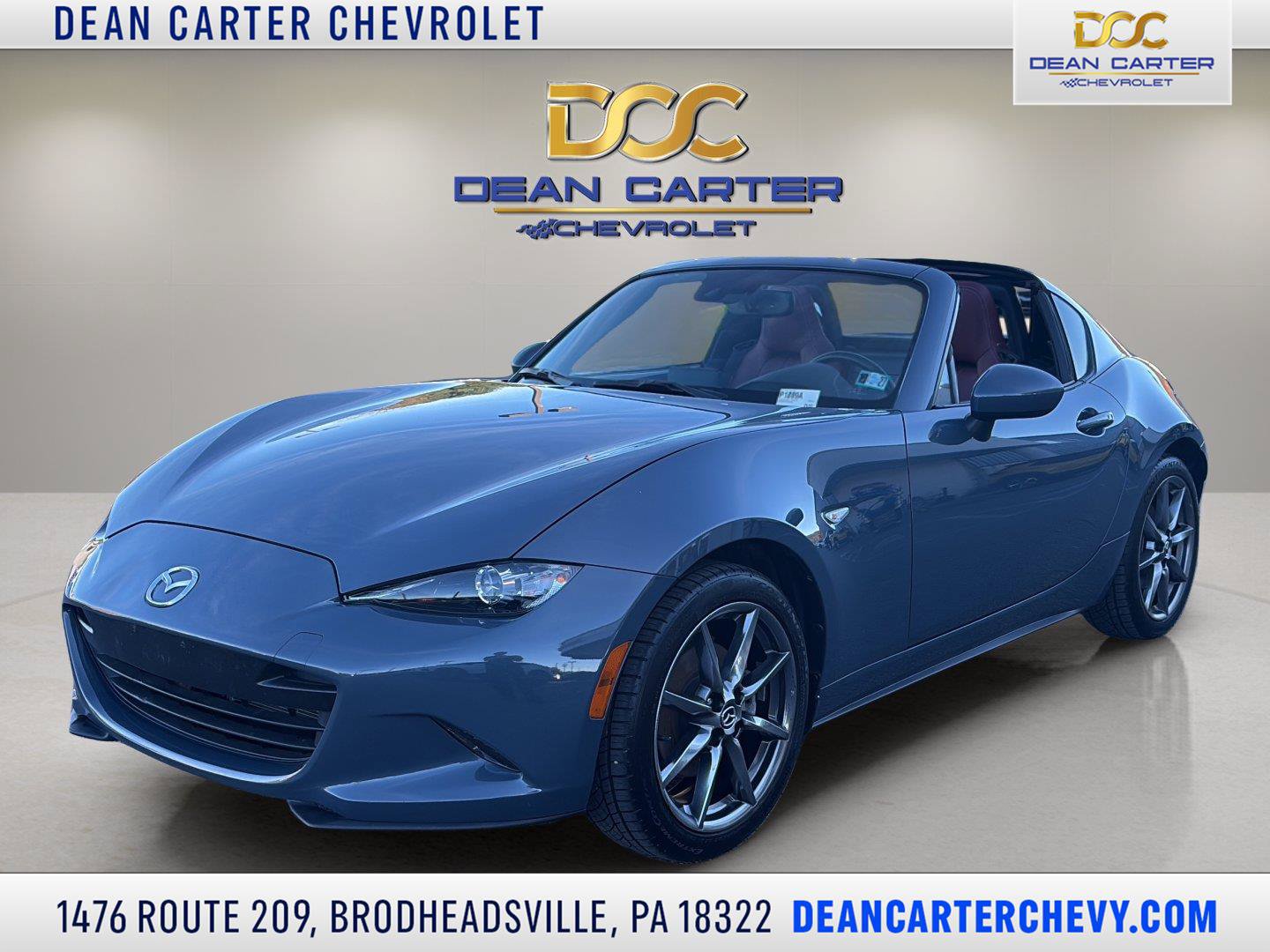 Used 2020 MAZDA MX-5 Miata RF Grand Touring RWD image 1