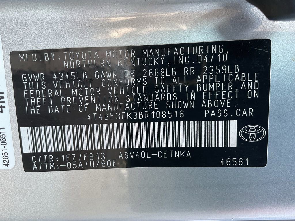 Used 2011 Toyota Camry LE image 30