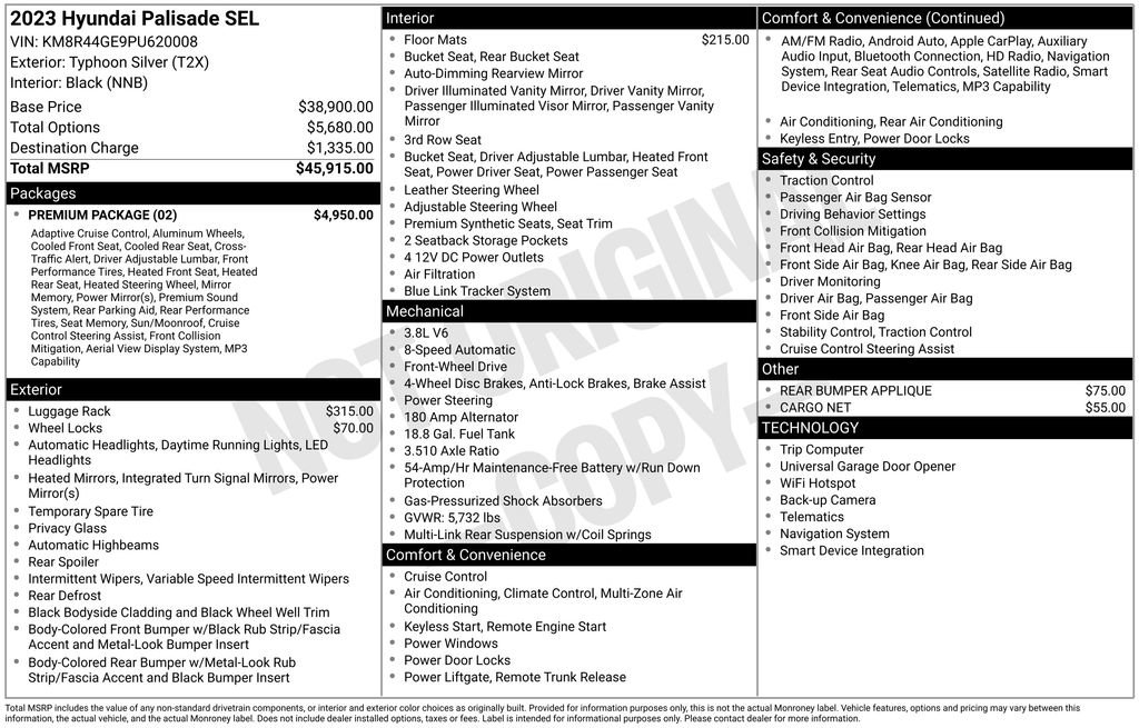 Used 2023 Hyundai Palisade SEL w/ Premium Package image 27