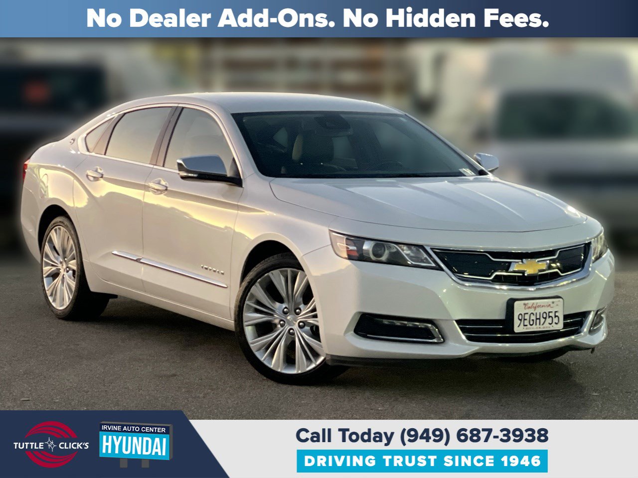 Used 2019 Chevrolet Impala Premier w/ Premier Confidence Package