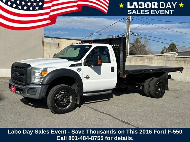Used 2016 Ford F550 4x4 Regular Cab Super Duty image 1