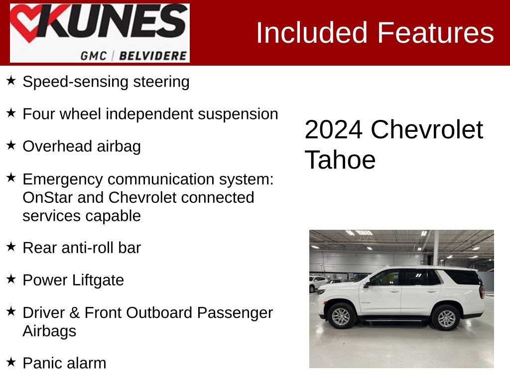 Used 2024 Chevrolet Tahoe LT image 3