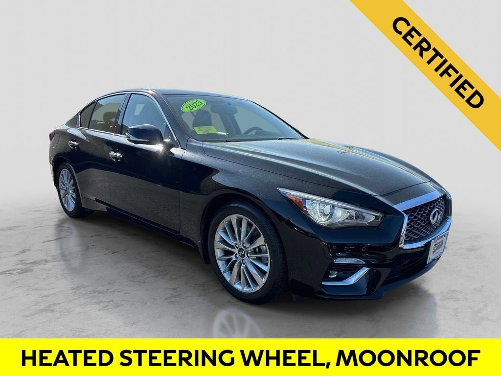 Certified 2023 INFINITI Q50 Luxe w/ Cargo Package AWD/4WD image 6