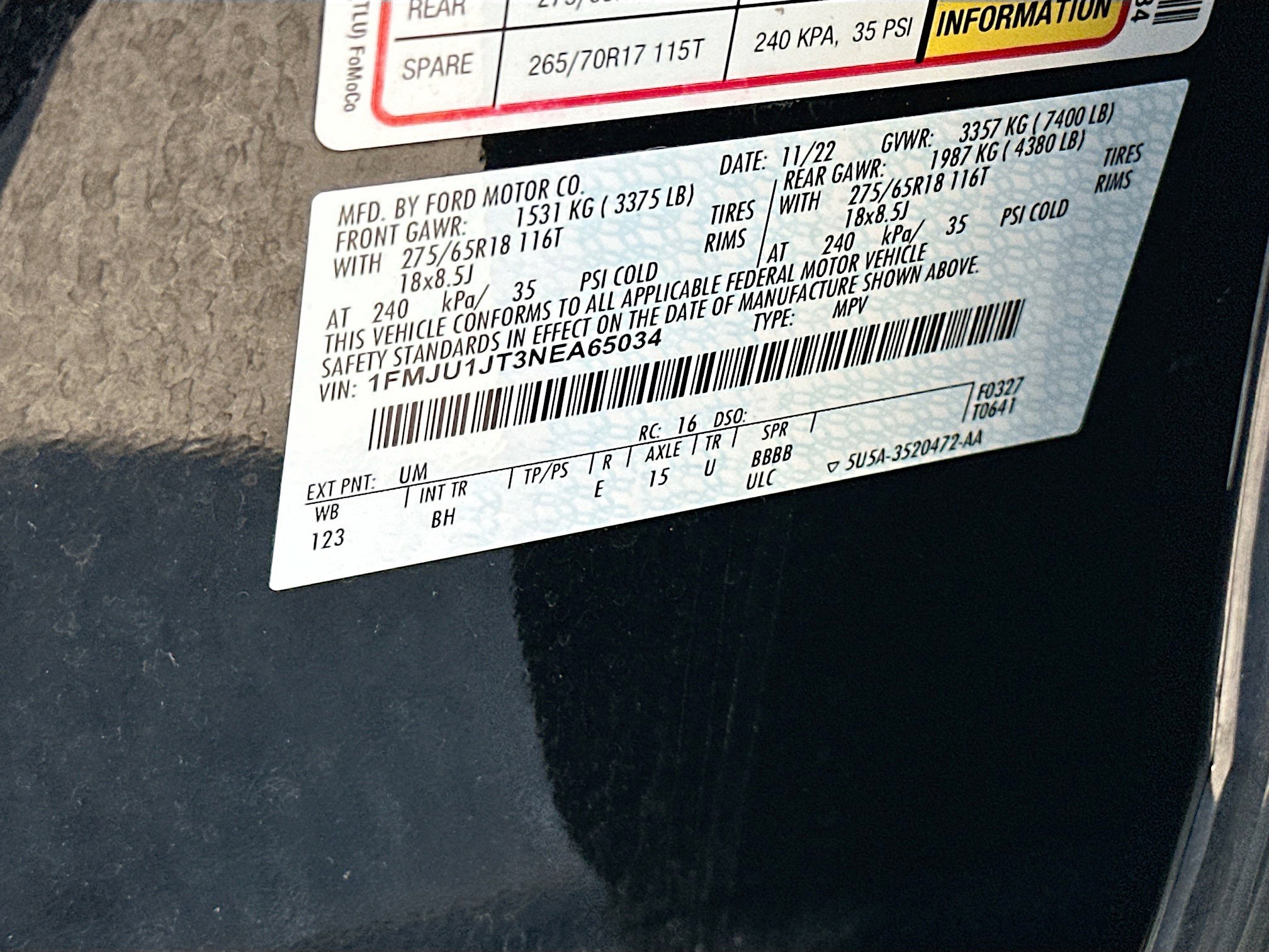 Used 2022 Ford Expedition XLT image 38