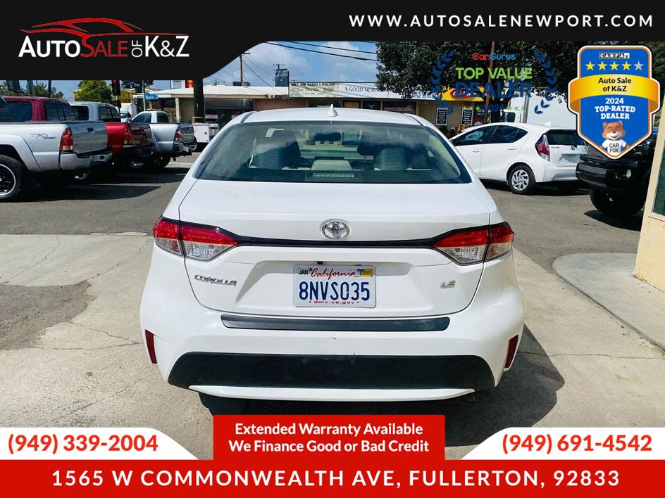 Used 2020 Toyota Corolla LE w/ Carpet Mat Package (TMS) FWD image 8