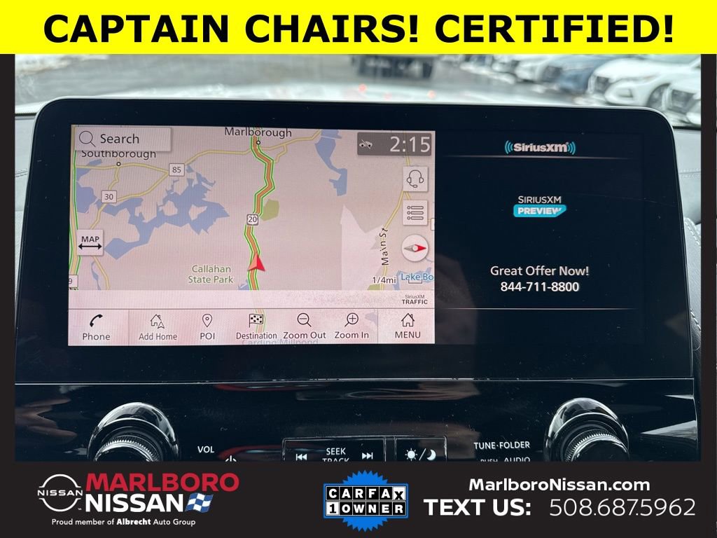 Certified 2024 Nissan Armada Platinum w/ Captain's Chairs Package image 33