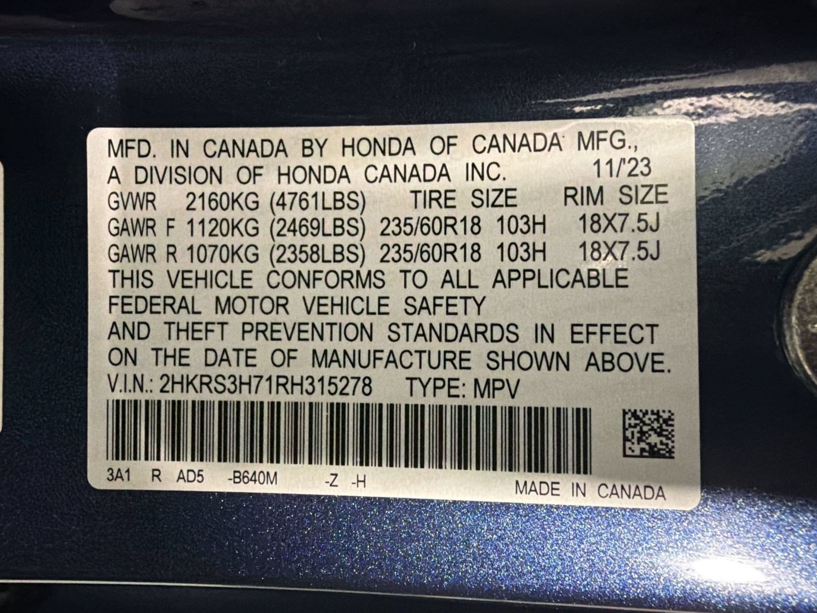 Used 2024 Honda CR-V EX-L image 27