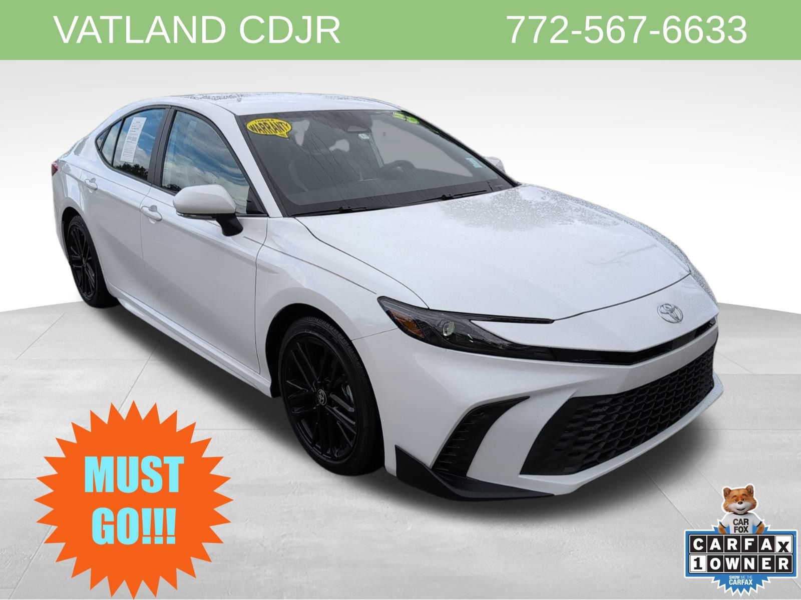 Used 2025 Toyota Camry SE w/ Convenience Package