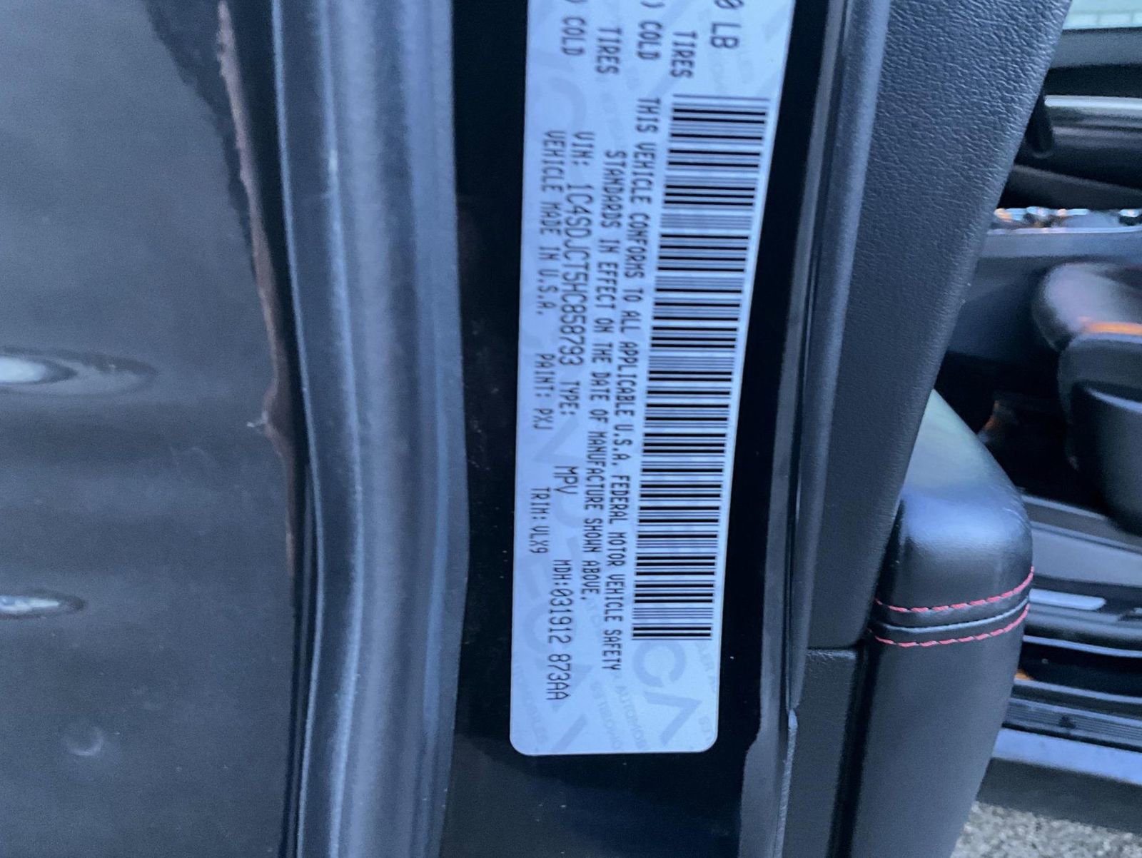 Used 2017 Dodge Durango R/T w/ Technology Group image 27