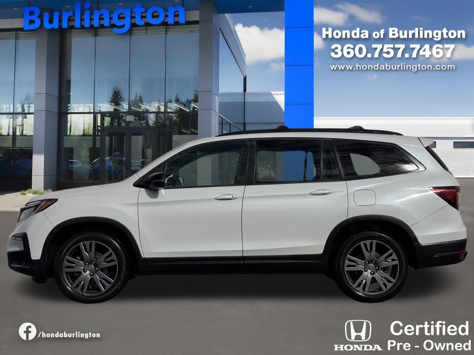 Used 2022 Honda Pilot Sport image 3