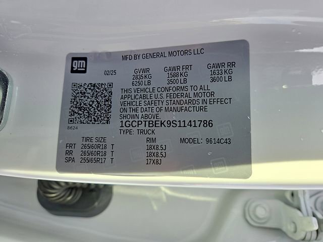 Used 2025 Chevrolet Colorado W/T w/ WT Custom Package image 28