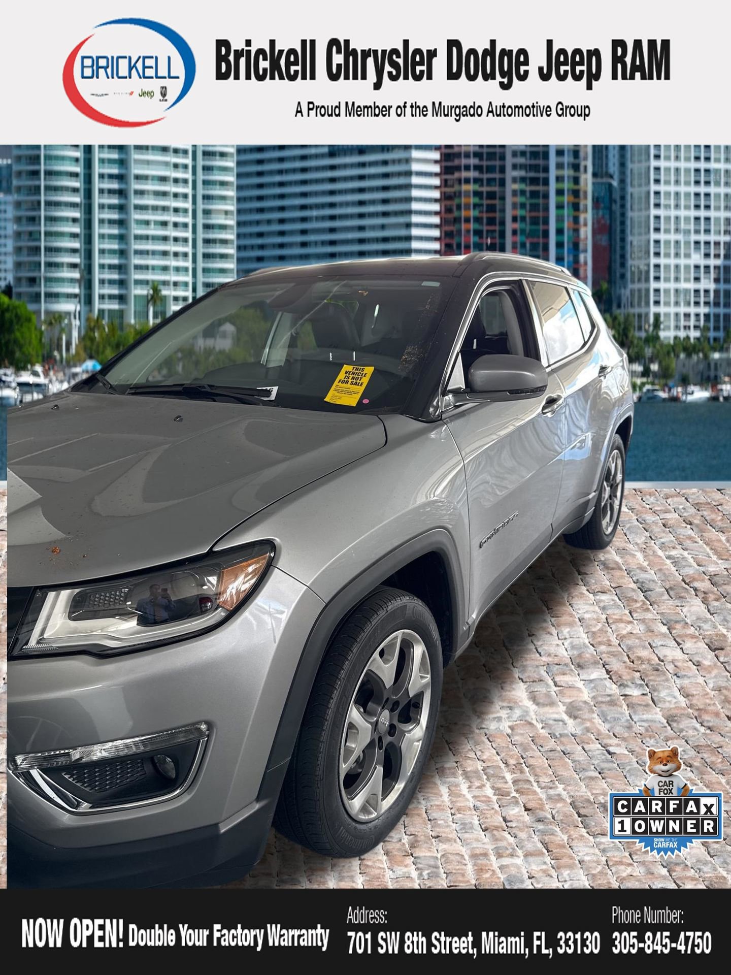 Used 2019 Jeep Compass Limited w/ Safety & Security Group