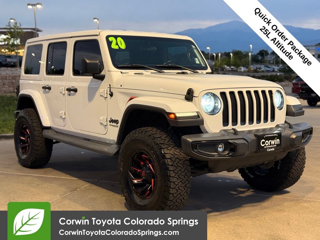 Used 2020 Jeep Wrangler Unlimited Sahara
