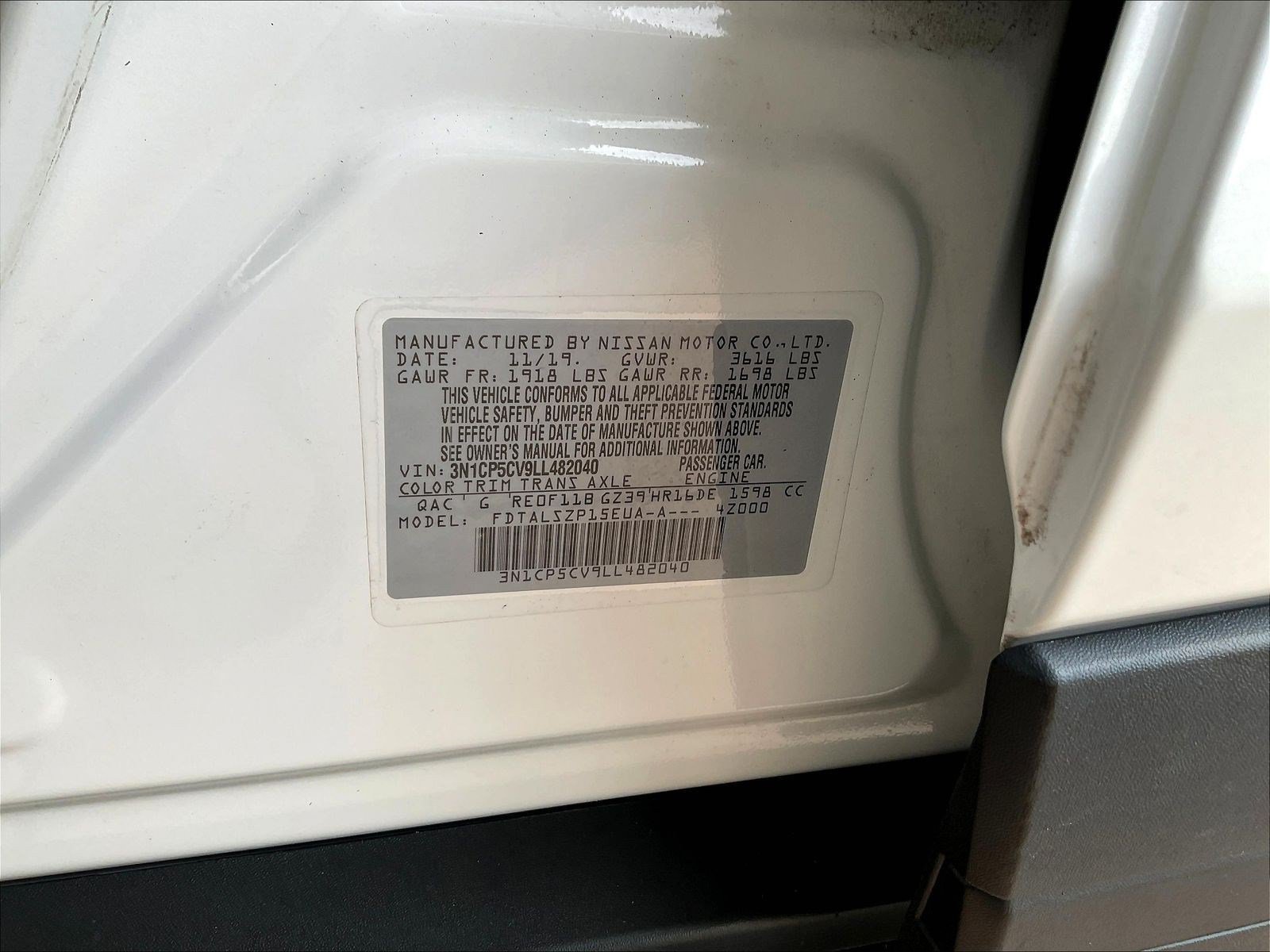 Used 2020 Nissan Kicks SV FWD image 18