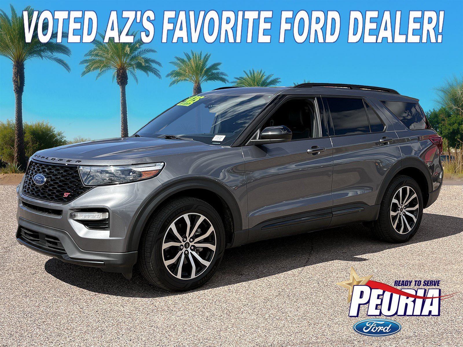 Certified 2022 Ford Explorer ST AWD/4WD image 1