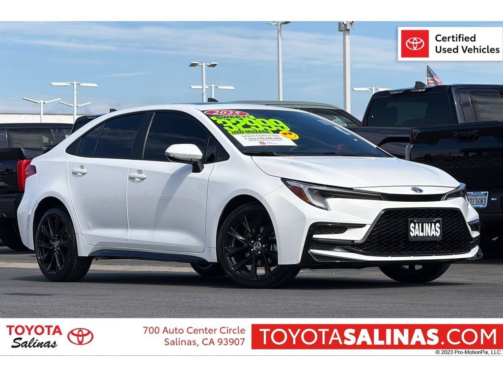 Certified 2025 Toyota Corolla SE w/ SE Premium Package