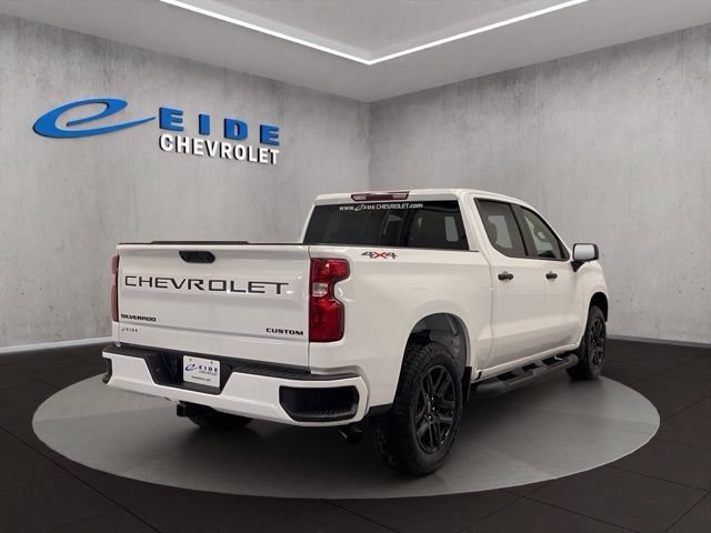 New 2026 Chevrolet Silverado 1500 Custom w/ Turbomax Blackout Package AWD/4WD image 8