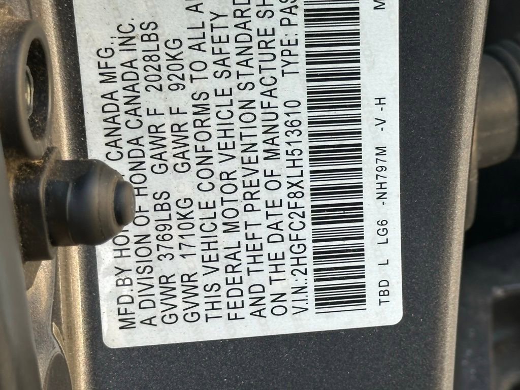 Used 2020 Honda Civic Sport image 40