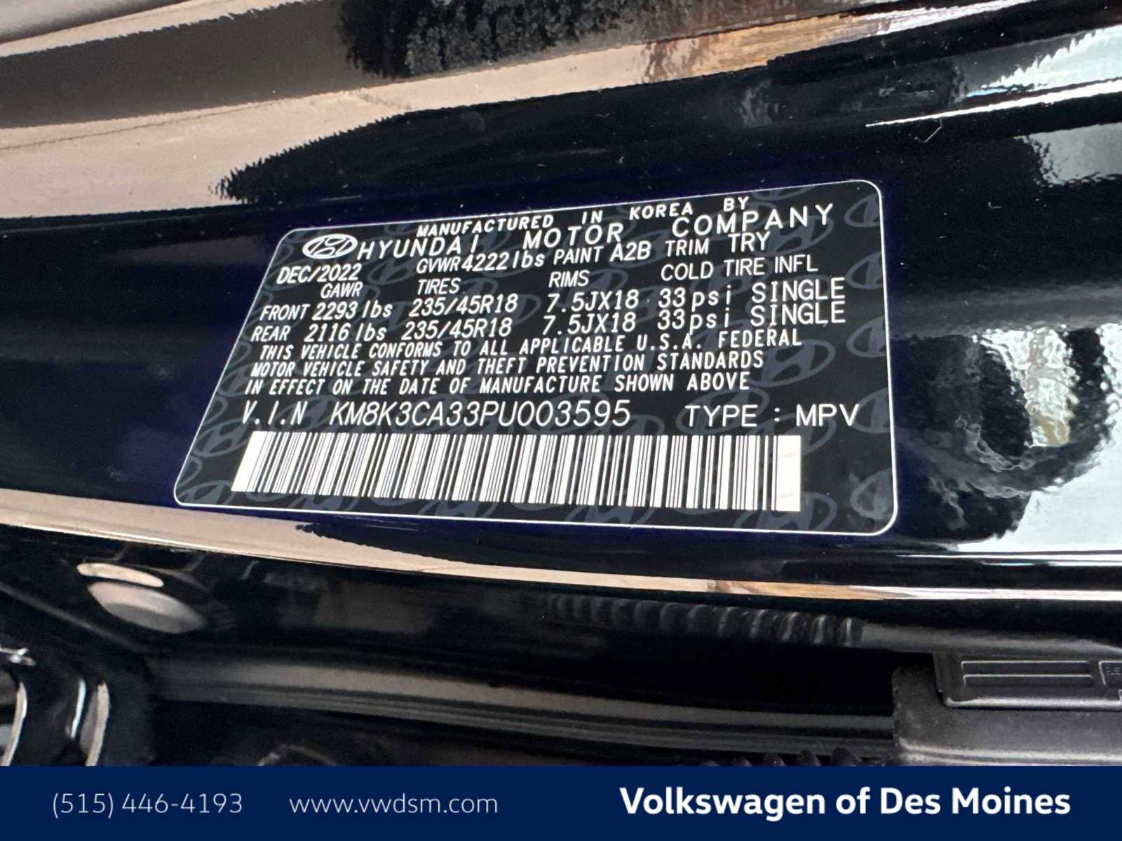 Used 2023 Hyundai Kona N Line w/ Cargo Package image 21