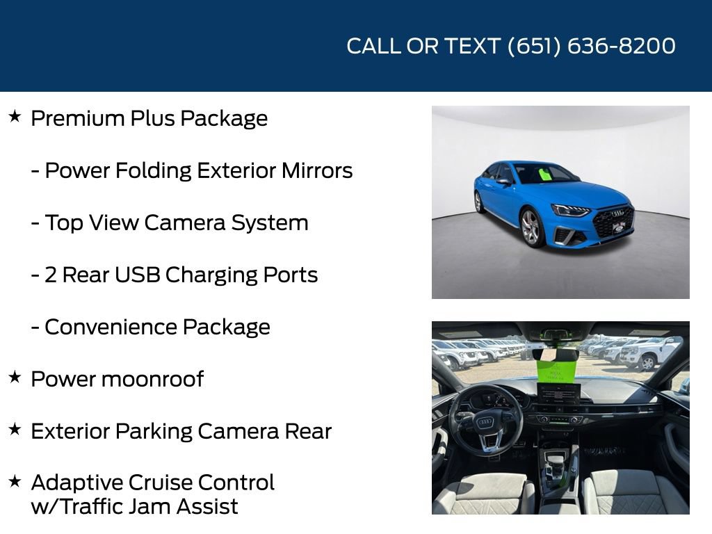 Used 2022 Audi S4 Premium Plus w/ Premium Plus Package AWD/4WD image 20