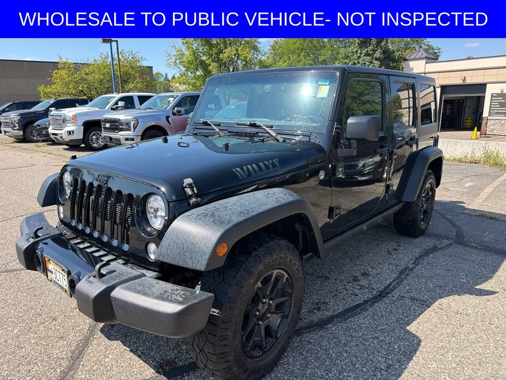 Used 2015 Jeep Wrangler Unlimited Sport AWD/4WD image 1