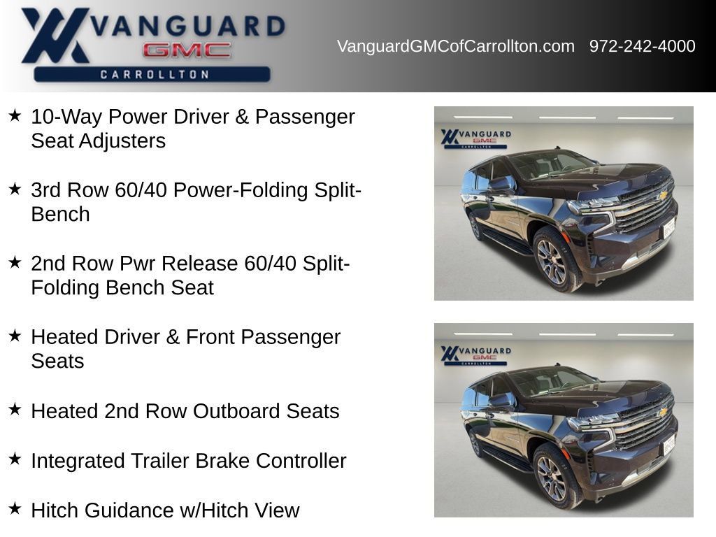 Used 2023 Chevrolet Suburban LT w/ Luxury Package image 11