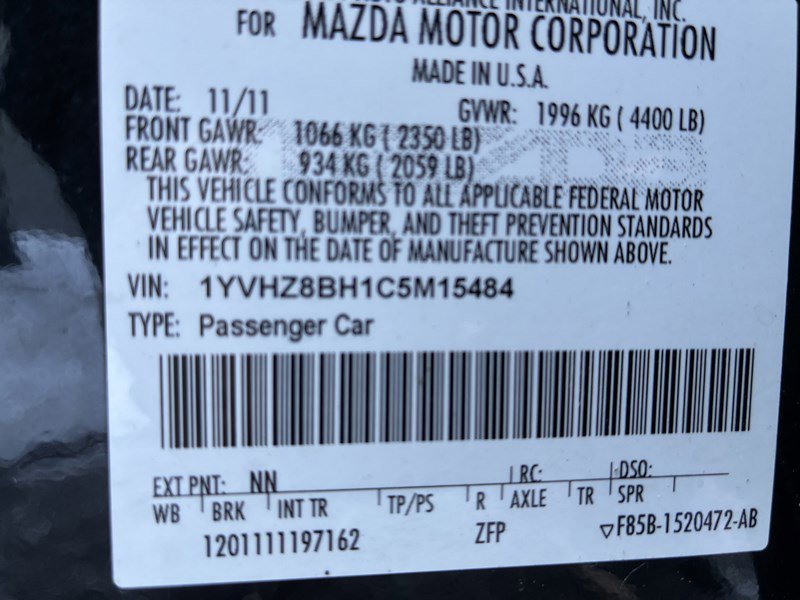 Used 2012 MAZDA MAZDA6 i Sport image 16