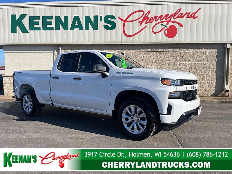 Used 2020 Chevrolet Silverado 1500 Custom w/ Custom Value Package AWD/4WD image 1
