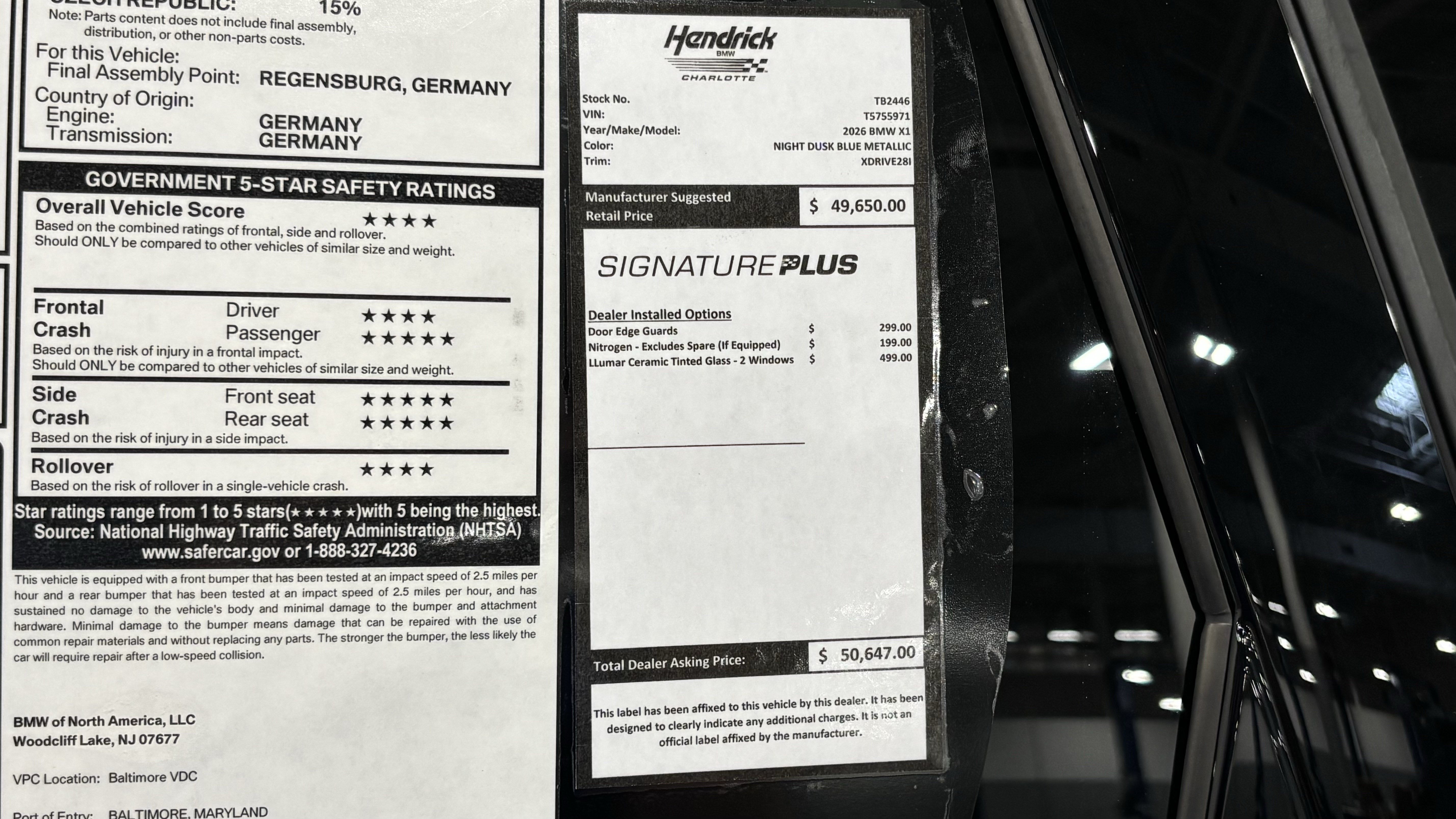 New 2026 BMW X1 xDrive28i w/ Technology Package AWD/4WD image 33