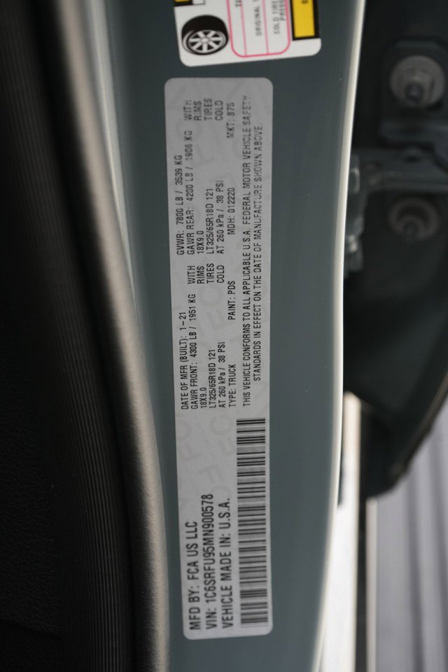 Used 2021 RAM 1500 TRX w/ TRX Lanuch Edition image 45