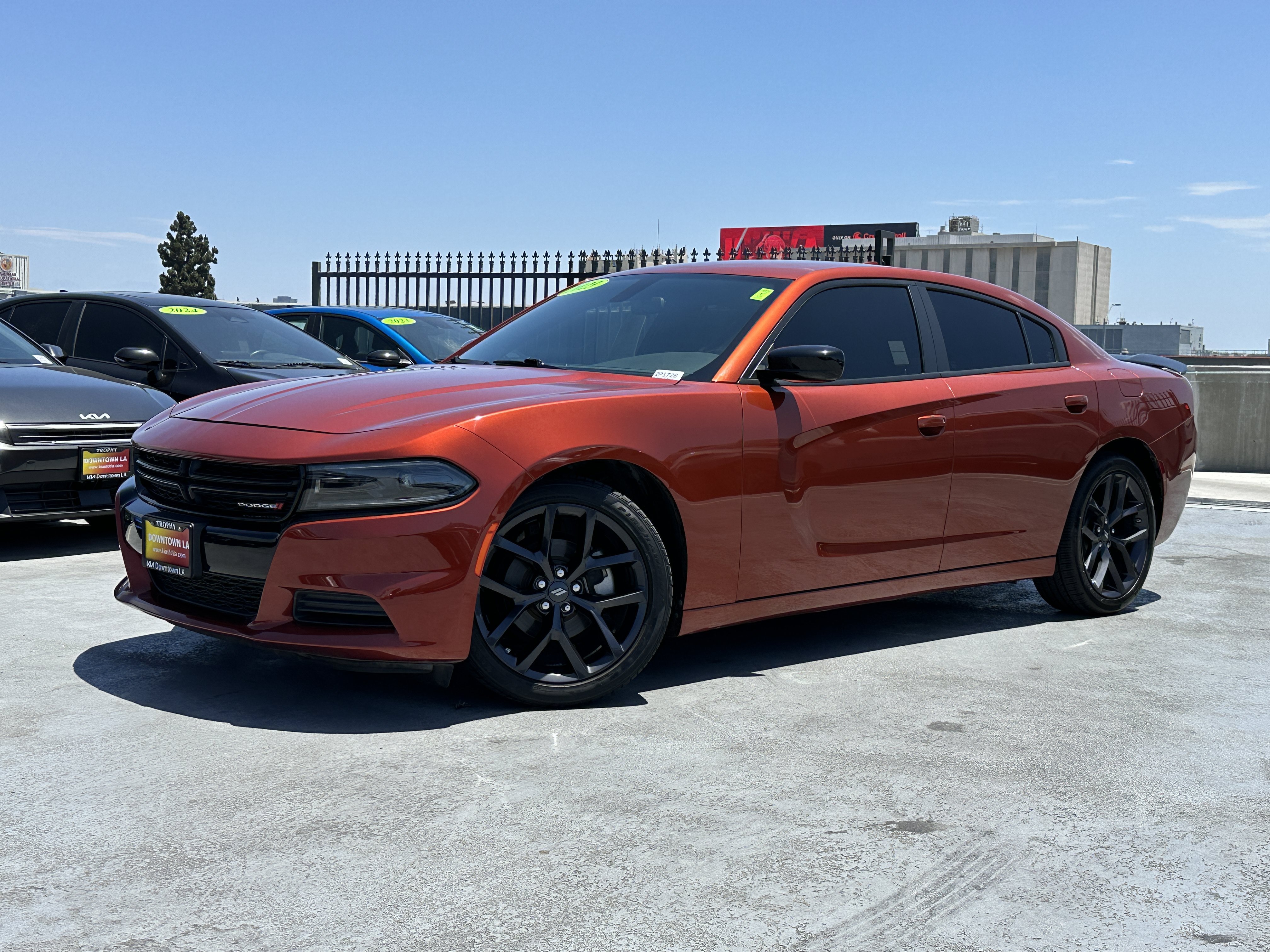 Used 2023 Dodge Charger SXT w/ Blacktop Package RWD image 2