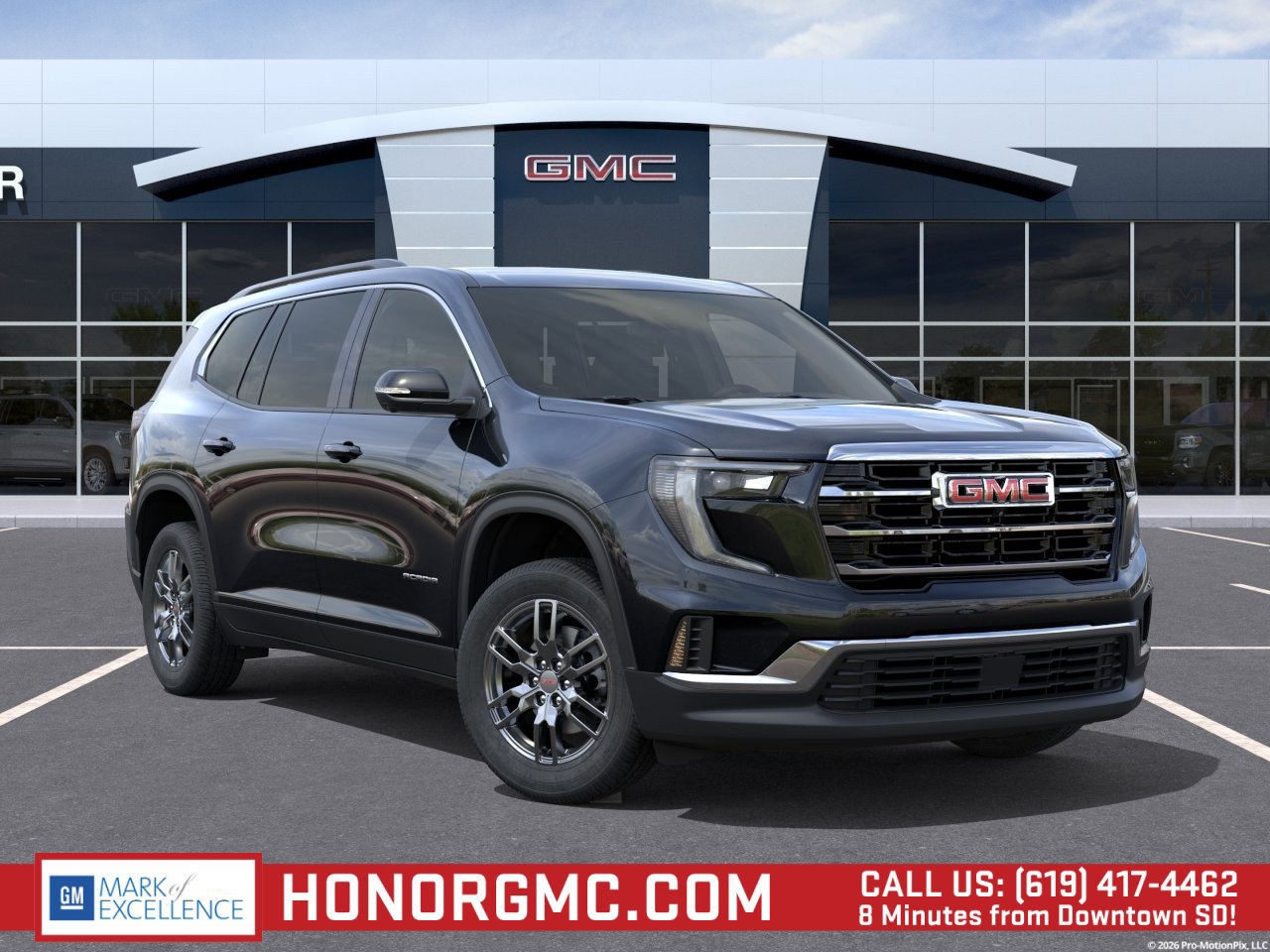New 2027 GMC Acadia Elevation w/ LPO, Floor Liner Package
