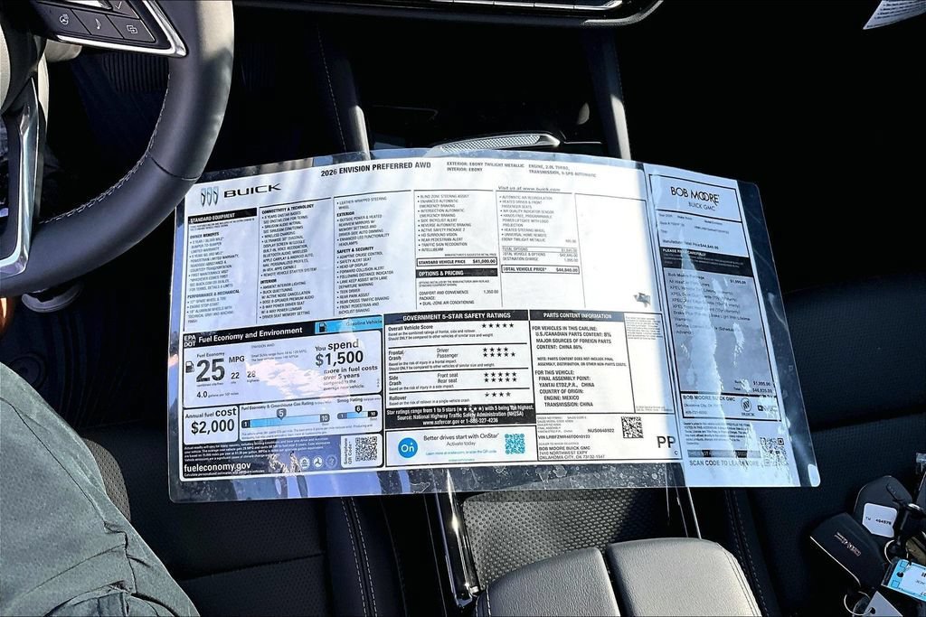 New 2026 Buick Envision Preferred AWD/4WD image 13