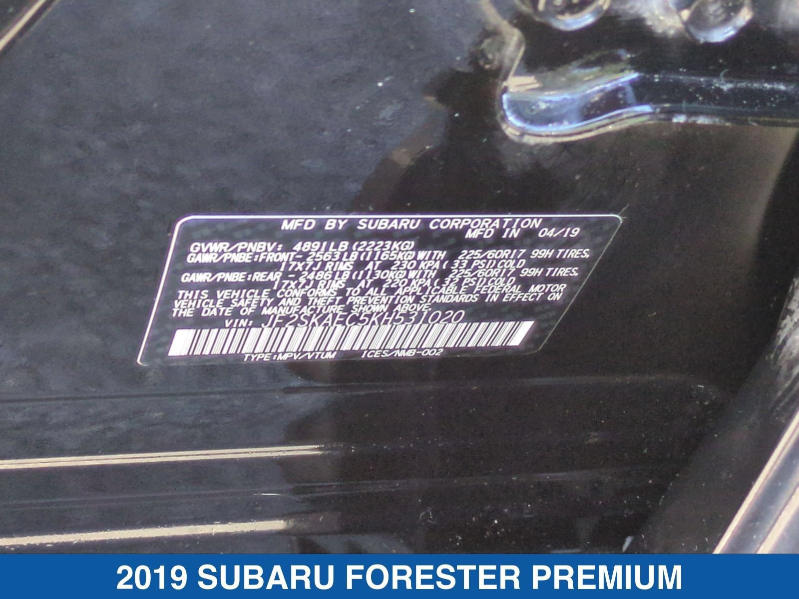 Used 2019 Subaru Forester Premium w/ Popular Package #1 AWD/4WD image 38