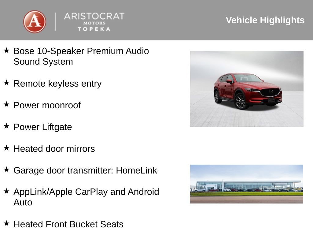 Used 2021 MAZDA CX-5 Grand Touring image 2