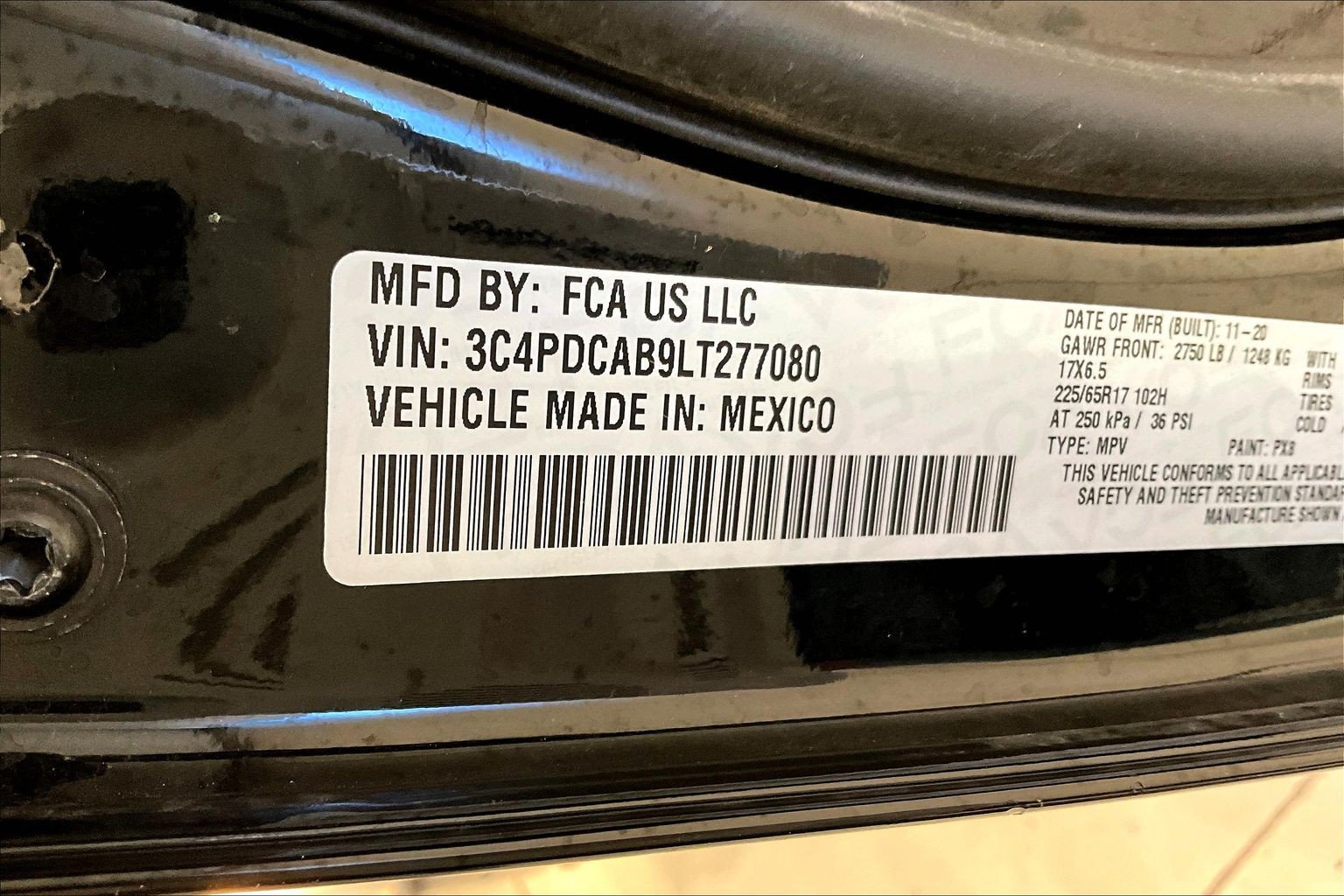 Used 2020 Dodge Journey SE w/ Blacktop Package FWD image 19