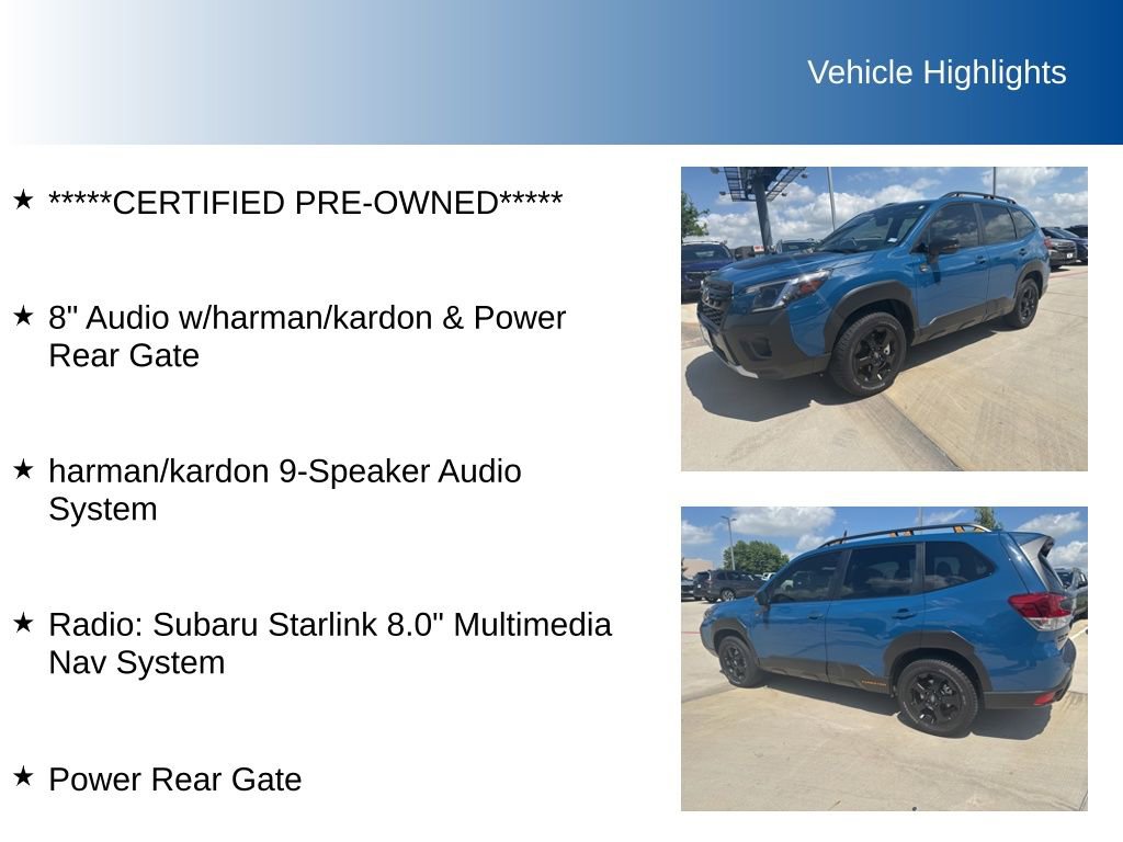 Certified 2023 Subaru Forester Wilderness image 5