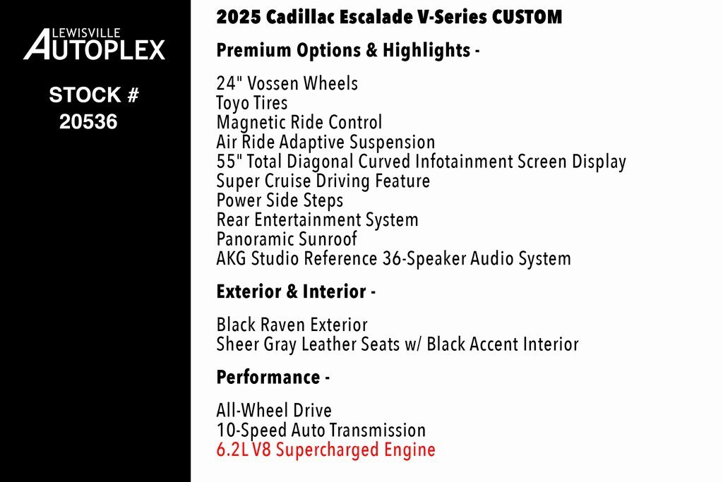 Used 2025 Cadillac Escalade V image 2