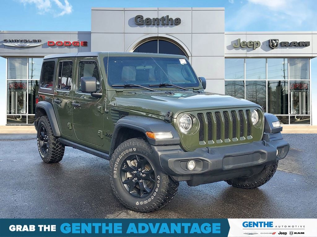 Used 2021 Jeep Wrangler Unlimited Sport AWD/4WD video 1
