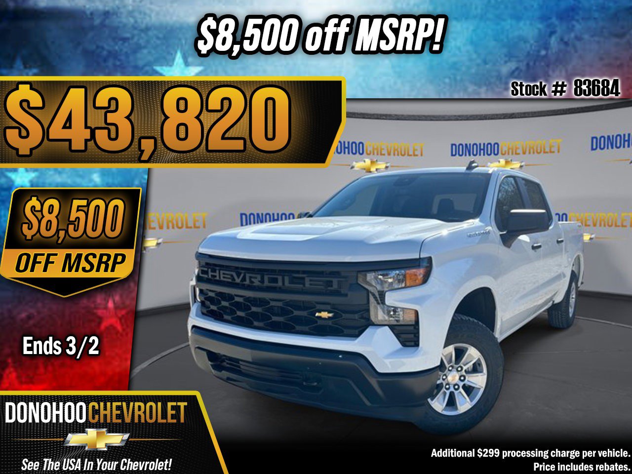New 2026 Chevrolet Silverado 1500 W/T w/ WT Value Package image 1
