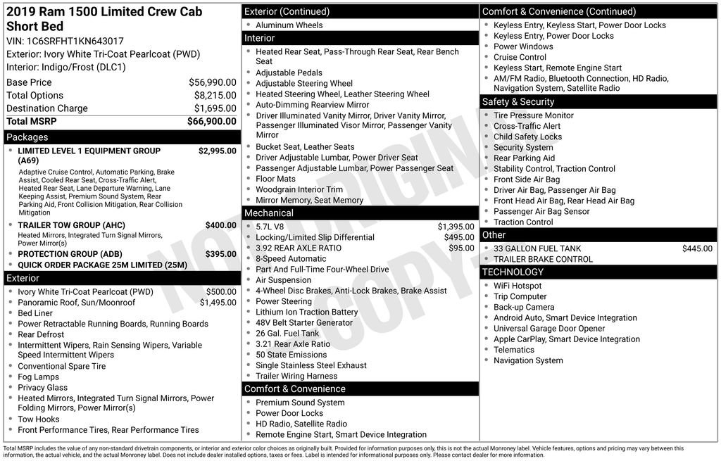 Used 2019 RAM 1500 Limited image 6