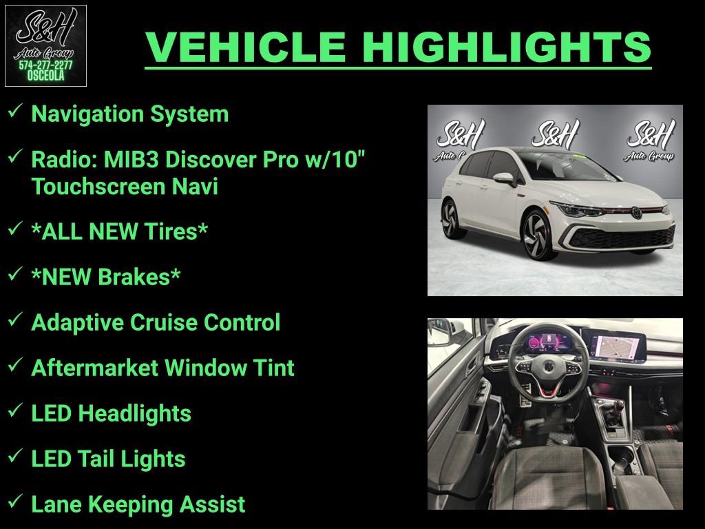 Used 2022 Volkswagen GTI SE image 3