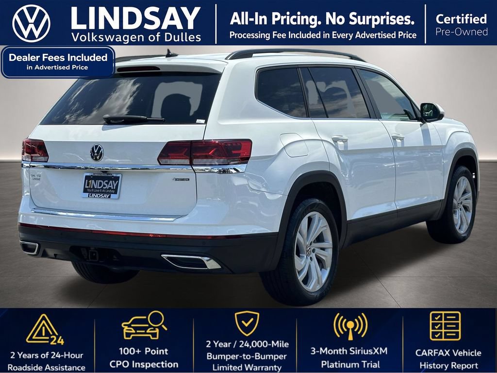 Certified 2023 Volkswagen Atlas SE AWD/4WD image 8