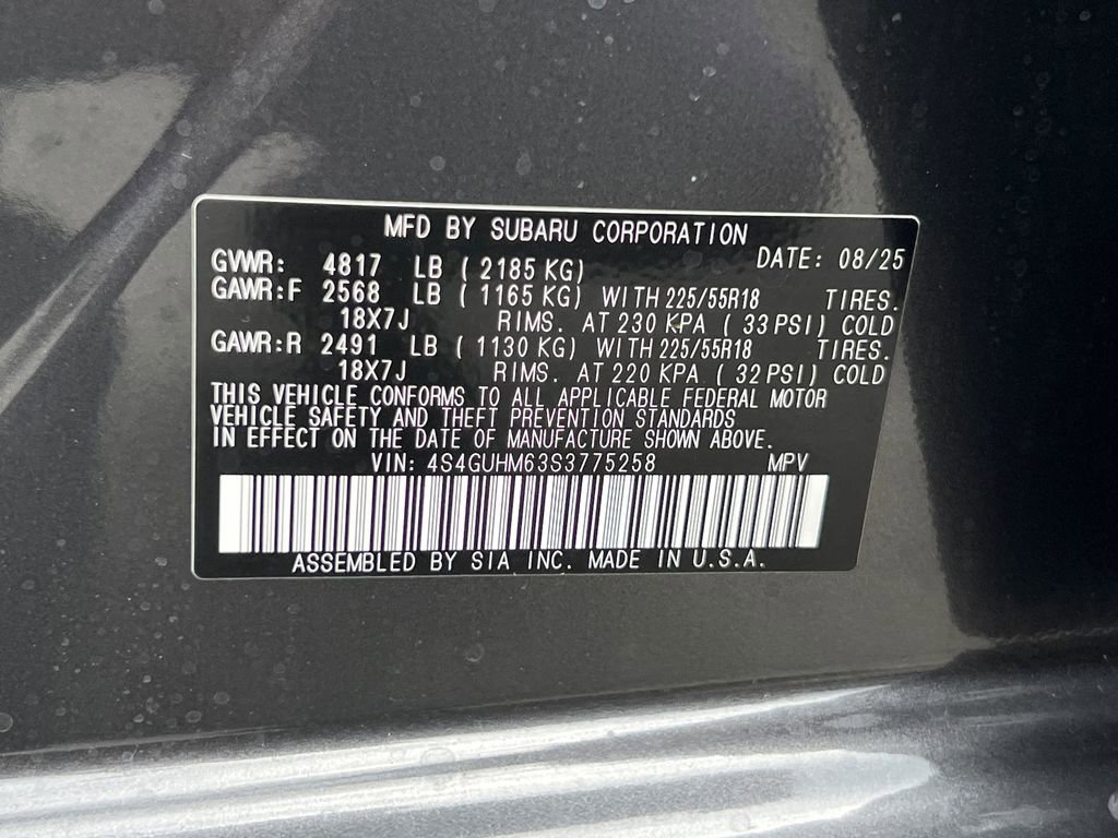 New 2025 Subaru Crosstrek 2.5i Limited image 31