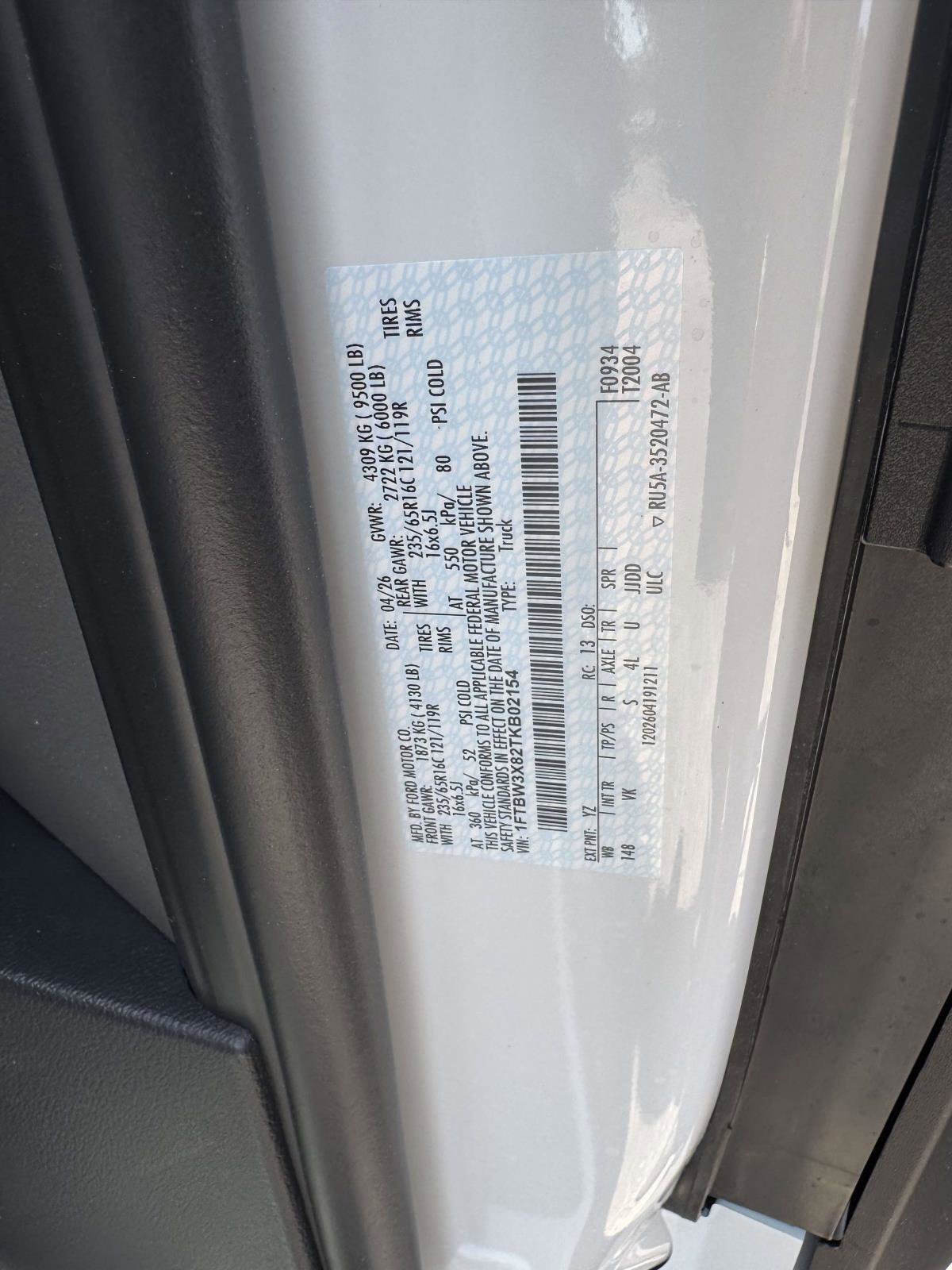 New 2026 Ford Transit 350 148 High Roof Extended RWD image 17