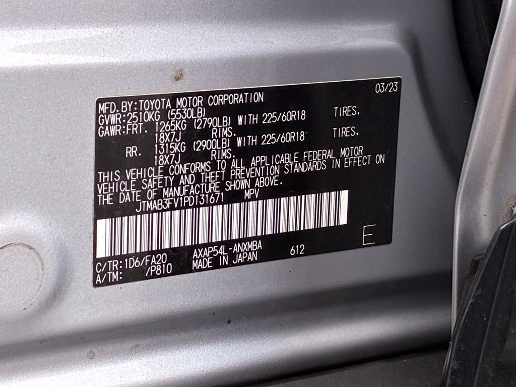 Used 2023 Toyota RAV4 SE w/ Weather & Moonroof Package AWD/4WD image 36