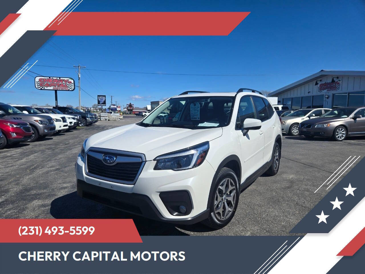 Used 2021 Subaru Forester Premium w/ Popular Package #1 AWD/4WD image 1