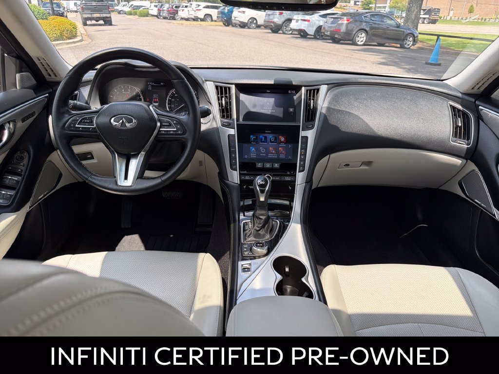 Certified 2023 INFINITI Q50 Luxe w/ Cargo Package RWD image 2